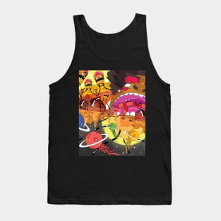 outer space war Tank Top